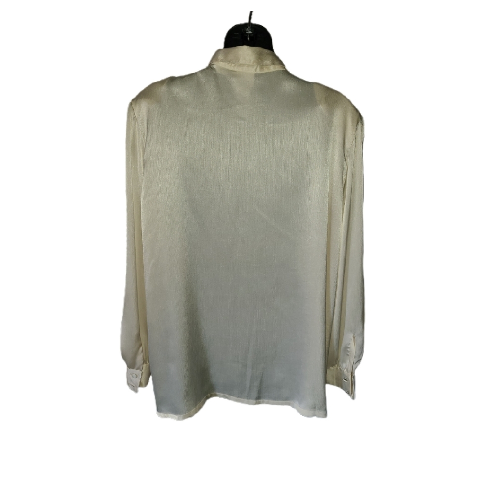 VINTAGE KORET CAREER JABOT COLLAR BLOUSE - Picture 4 of 4